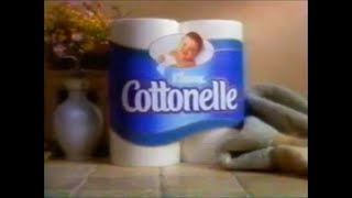 Kleenex Cottonelle Bath Tissue Commercial 1999 a [upl. by Lahcsap212]