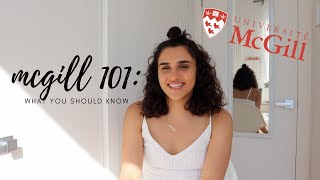 9 THINGS TO KNOW BEFORE JOINING MCGILL UNIVERSITY  MCGILL 101 WHAT YOU SHOULD KNOW  VLOG 7 [upl. by Schoening910]