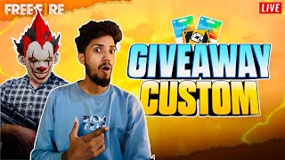 Live Giveaway🎁✨  Free Fire Live [upl. by Clifford]