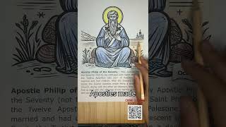 October 11  Coloring the Apostle Philip of the Seventy orthodox orthodoxy saintoftheday icon [upl. by Shana]