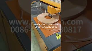 Fully automatic winding machine with packing for edge band tape [upl. by Maddalena]