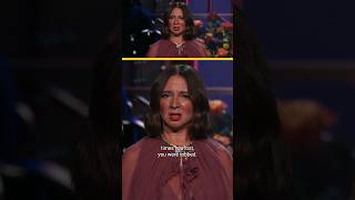 “You were ROBBED” 🤣 MayaRudolph Emmys Shorts [upl. by Noiek]