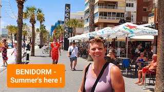 Benidorm  Levante beach tour  Part 2 [upl. by Lorolla683]