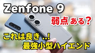 【弱点なし？】Zenfone 9、ほぼ完璧なハイエンド小型スマホ！Xperia 5 IVとサイズ・性能・カメラの画質を比較 [upl. by Novyad636]