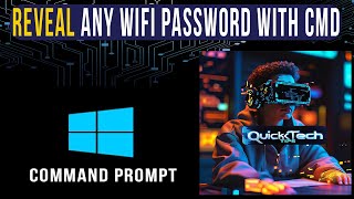 How to view any WiFi password using command prompt [upl. by Akirrehs890]