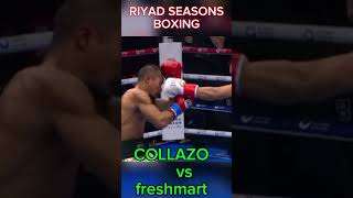 collazo VS FRESHMAT fightboxingshowdown boxing boxingevent boxingmatch boxingfight [upl. by Docilu627]