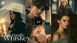 Cinematic Whiskey  Lightroom Mobile Preset Free DNG XMP download  Nisa Creations [upl. by Asseral]