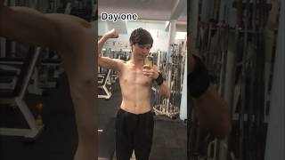 Transformation day one vs one day motivation foryou viralshorts viralshort gym transformation [upl. by Blanding]