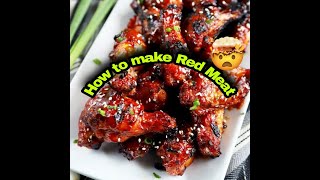 How to make red meat at home  red meat recipe  meat kese banaye  2020 [upl. by Einneb896]