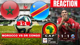 Morocco vs DR Congo 11 Live Stream Africa Cup Nations AFCON Football Match Score Highlights Direct [upl. by Sumedocin]