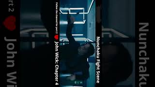 JOHN WICK 4 NUNCHAKU FIGHT SCENE PART 1 [upl. by Anirbaz]