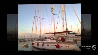 Franchini jolla  atlantide 47 sailing boat motorsailer year  1981 [upl. by Sudhir]