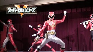 【スーパー戦隊】レッドヒーローショーin世界の大温泉スパワールド②ゴセイジャー シンケンジャー☆ゲキレンジャー ゴーオンジャー ボウケンジャー 新今宮駅 Super Sentai Red Heroes [upl. by Ahseiyn644]