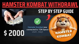 How to Withdraw from Hamster Kombat StepbyStep Guide [upl. by Raina99]