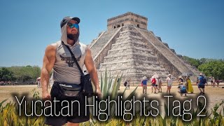 Mexiko Urlaub 2023  Rundreise Yucatan Highlights zweiter Tag 5 [upl. by Bowles]