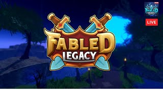 🔴 Fabled Legacy  New Roblox Dungeon game  Live 3 [upl. by Hofmann]