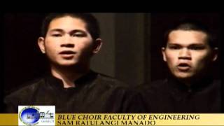 Blue Choir of Sam Ratulangi University  War Songwmv [upl. by Ned944]