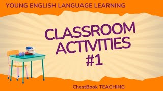 KIDS LEARN ENGLISH Classroom Activities for Kids  Elementary Games [upl. by Ardnot129]