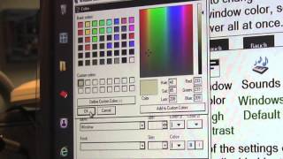 Changing background color in Windows [upl. by Ymme83]