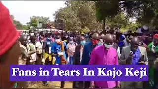 Fans in Tears as Body of the late singer Mantani lands in KajoKeji  South Sudan news [upl. by Zenia]