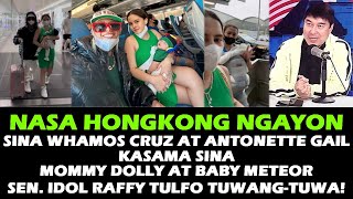 ANTONETTE GAIL WHAMOS CRUZ MOMMY DOLLY AT BABY METEOR TRAVEL VLOG  Raffy Tulfo In Action [upl. by Mei]