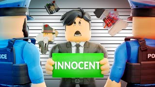 He Was INNOCENT But Got FRAMED A Roblox Movie [upl. by Annairb955]