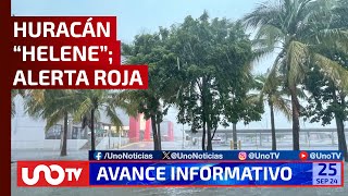 Alerta roja en Quintana Roo por huracán quotHelenequot [upl. by Buff137]