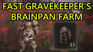 Gravekeepers Brainpan Farm Elden Ring DLC Shadow of the Erdtree Gravekeepers Brainpan Farm Location [upl. by Ettenwad731]