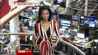 BBC news  ZEINAB BADAWI  GORGEOUS [upl. by Atinreb]