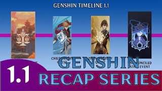 Genshin Recap Timeline  Unreconciled Stars Event 11 [upl. by Anauqaj]