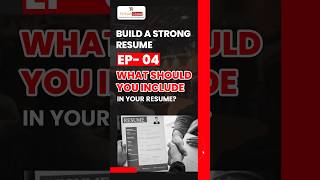 Build a Strong Resume Ep 04  What to write in your resume  Resume for FRESHERS  Resume Tips [upl. by Goldi100]