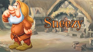 Sneezy Snow White And The Seven Dwarfs  Evolution In Movies amp TV 1937  2018 UPDATED [upl. by Ruel]