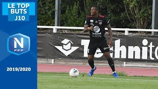 Le Top buts J10 I National FFF 20192020 [upl. by Telracs450]