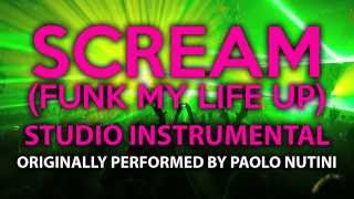 Scream Funk My Life Up Cover Instrumental In the Style of Paolo Nutini [upl. by Earlie]