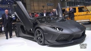 Mansory Aventador quotCarbonadoquot 1 of 6  2013 Geneva Motor Show [upl. by Aicilyt113]