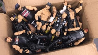 MASSIVE BOX FULL OF RARE WWE FIGURES [upl. by Alinoel]