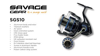 Savage Gear SGS10 Spinning Reel [upl. by Sherourd]