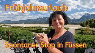 Frühjahrsurlaub spontaner Stop in Füssen Vlog2024 [upl. by Muriah386]