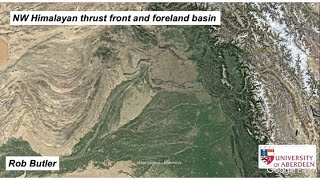 NW Himalayan thrust front and foreland basin [upl. by Fidelis753]