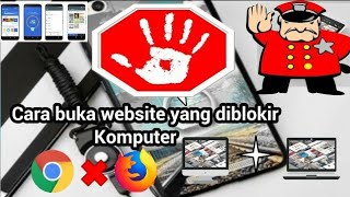 Cara mudah membuka situs yang diblokir PCLaptop [upl. by Niwrek]