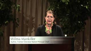 Wilma Mankiller Challenges Facing 21st Century Indigenous People [upl. by Einiffit]