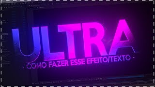 PRESET ULTRA  TUTORIAL AFTER EFFECTS [upl. by Topping]