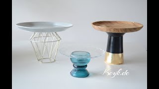 Cake Stand DIY  Create your own [upl. by Boy]