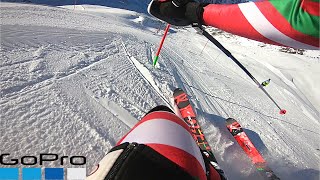 GS and Slalom Ski Training GoPro Full HD [upl. by Latihs551]