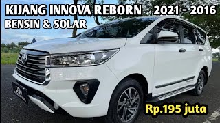 HARGA KIJANG INNOVA REBORN BENSIN DAN DIESEL  201620172018201920202021 [upl. by Nosliw]