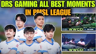 Drs Gaming All Best Moments In PMSL 🔥💥  Drs vs 4mv  Drs vs Rukh  Horaa vs DRS  Pmsl csa [upl. by Eittocs]