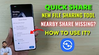 How To Use Quick Share With Nearby Share [upl. by Yllaw]