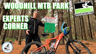 Woodhill MTB Park Checking out experts corner [upl. by Lorie949]