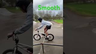 Smooth manual over box at Warragul skatepark haybrobikes [upl. by Nisa]