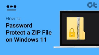 How to Password Protect a ZIP File on Windows 11  Add Password to ZIP File on Windows 11 [upl. by Nnylireg882]